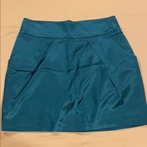 Tommy Hilfiger - Shiny green skirt